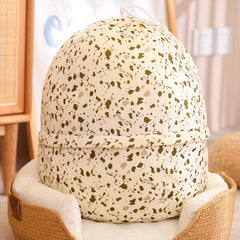 Green Dinosaur Egg Plush Toy Incubation Doll Pillow Gift