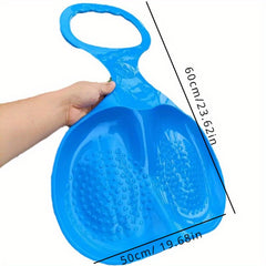 Large Plastic Ski Sandboard Toy for Outdoor Entertainment