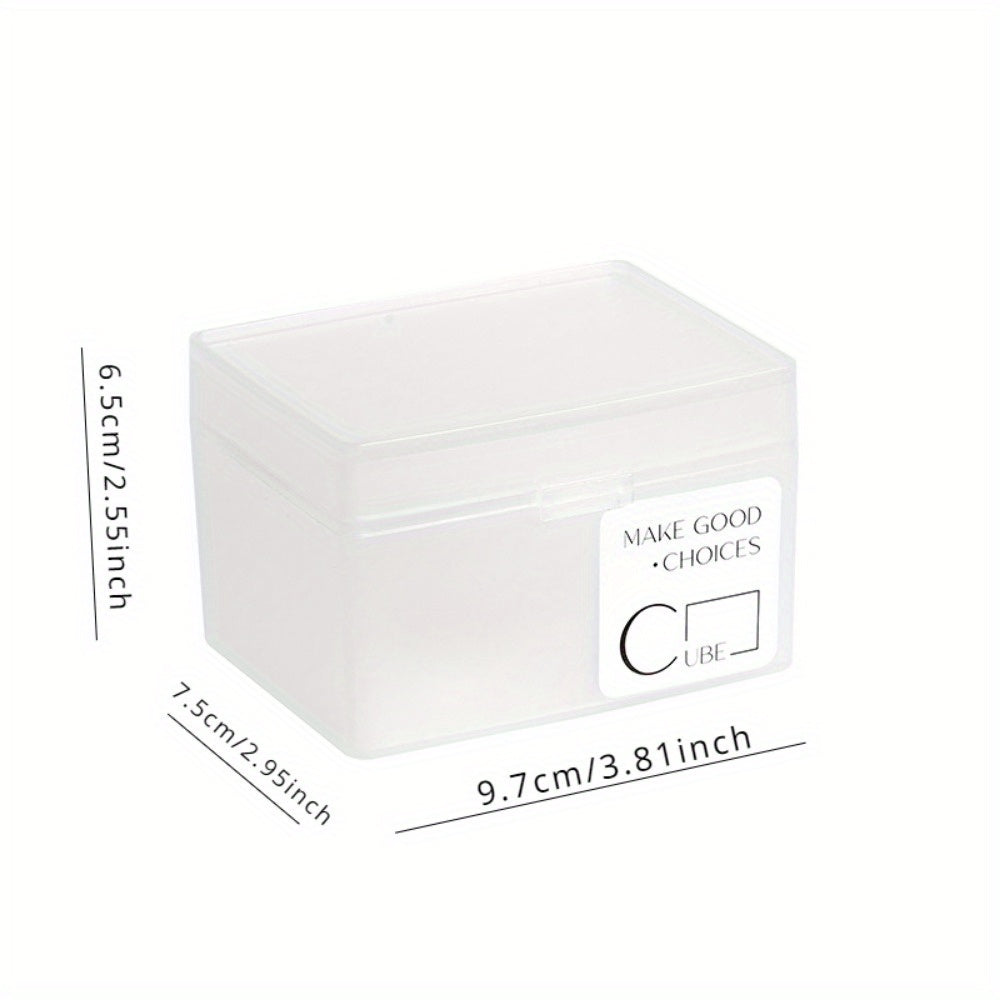 Mini Storage Box Transparent Drawer Organization