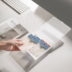 Mini Storage Box Transparent Drawer Organization