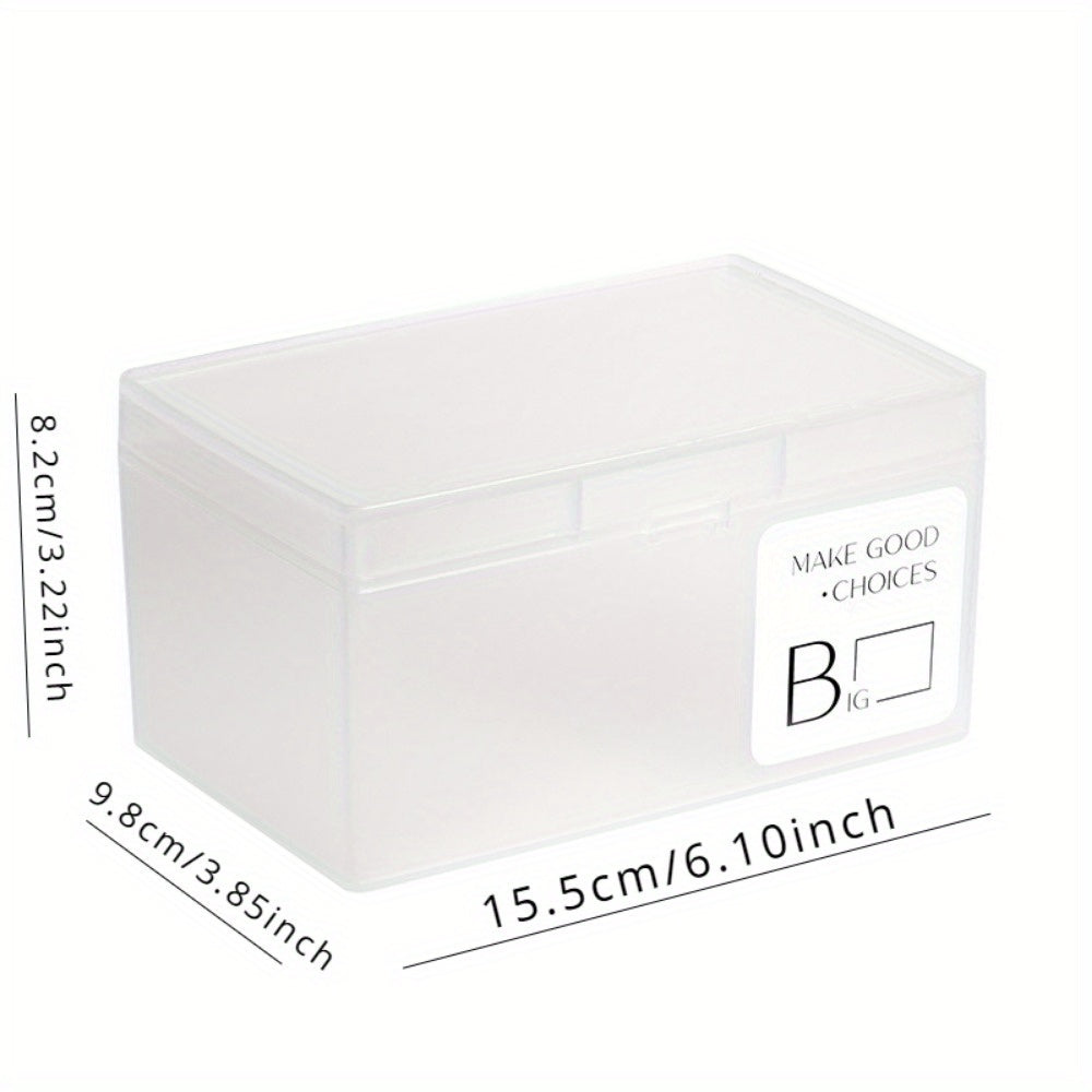 Mini Storage Box Transparent Drawer Organization