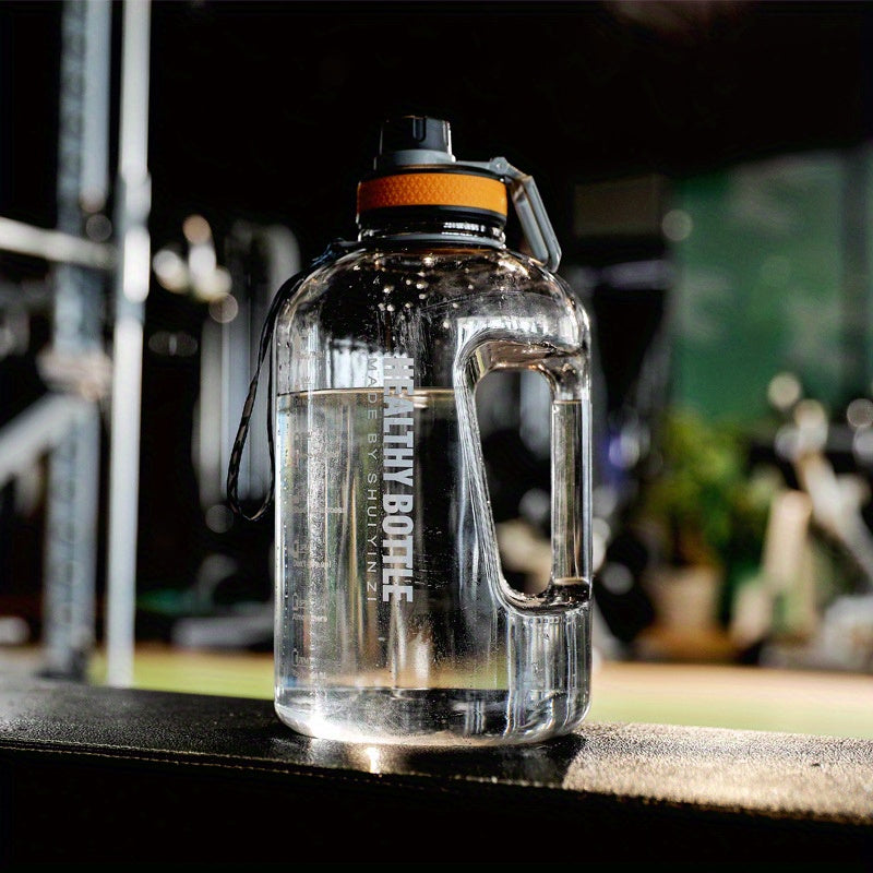 74oz Water Bottle w/Straw & Strap - Reusable Large Capacity Bottle