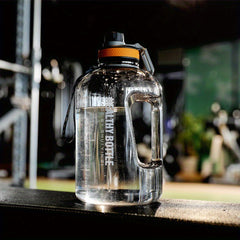 74oz Water Bottle w/Straw & Strap - Reusable Large Capacity Bottle