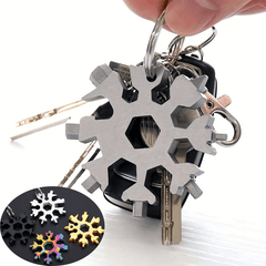 3pcs Snowflake Wrench with Screwdriver & Bottle Opener