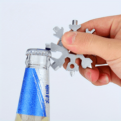 3pcs Snowflake Wrench with Screwdriver & Bottle Opener