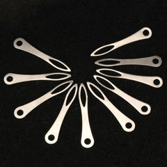 5pcs Stainless Steel Slingshot Rubber Band Insert Tied Assistant