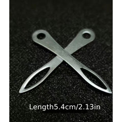 5pcs Stainless Steel Slingshot Rubber Band Insert Tied Assistant