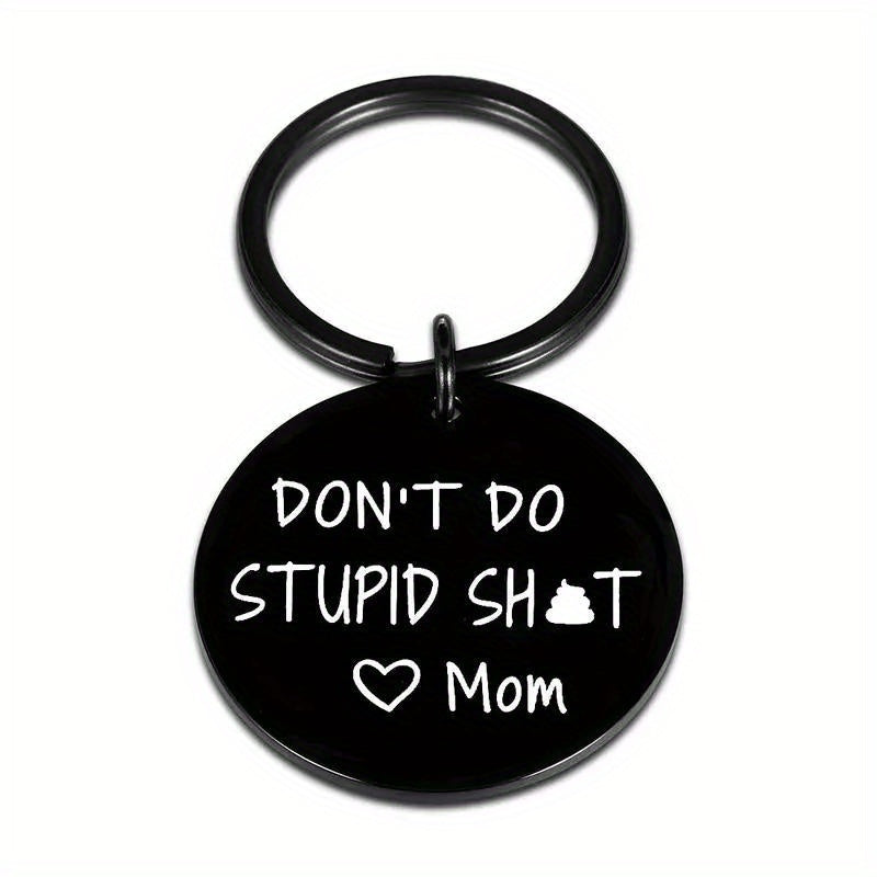 Metal Keychain Pendant For Son Or Daughter - Christmas, Birthday Gift