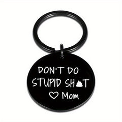 Metal Keychain Pendant For Son Or Daughter - Christmas, Birthday Gift