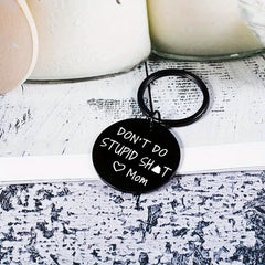 Metal Keychain Pendant For Son Or Daughter - Christmas, Birthday Gift