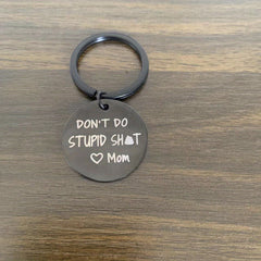 Metal Keychain Pendant For Son Or Daughter - Christmas, Birthday Gift