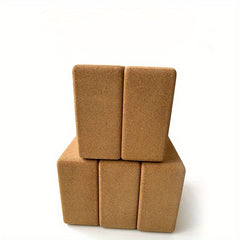 1pc Cork Yoga Brick Cork Fitness Brick Dance Yoga Brick