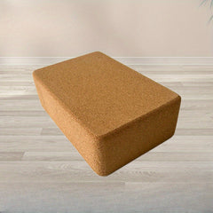1pc Cork Yoga Brick Cork Fitness Brick Dance Yoga Brick
