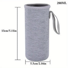 Neoprene Water Bottle Cover 280ml-360ml Insulated Pouch Bag Cup Accessories