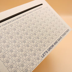 100pcs Envelopes Money Saving Challenge Box Kit 100 Envelope 5050 Challenge