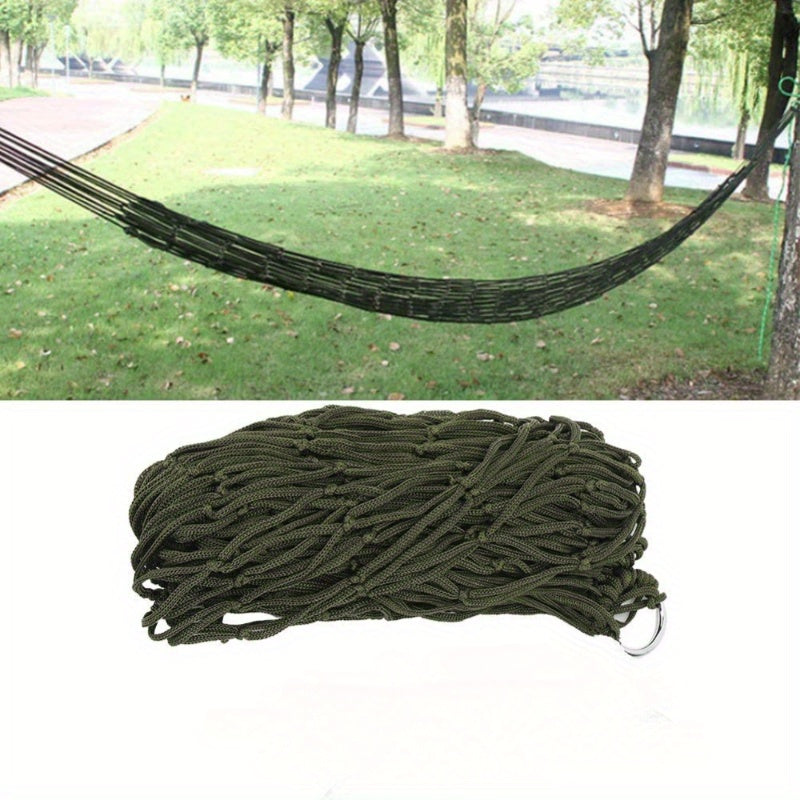 Portable Nylon Hammock For Outdoor Camping Beach Backpacking Travel