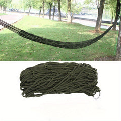 Portable Nylon Hammock For Outdoor Camping Beach Backpacking Travel