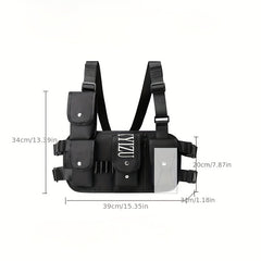 Cycling Sports Chest Bag with Large Storage Capacity