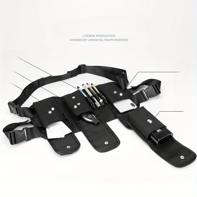 Cycling Sports Chest Bag with Large Storage Capacity