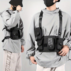 Cycling Sports Chest Bag with Large Storage Capacity