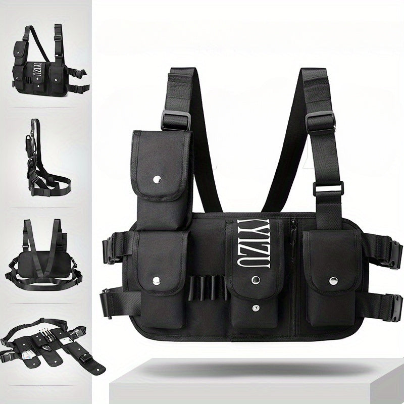 Cycling Sports Chest Bag with Large Storage Capacity