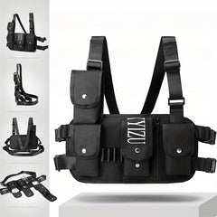 Cycling Sports Chest Bag with Large Storage Capacity