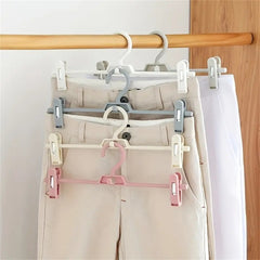 Creative Closet Clothes Clip Space saving Non slip Hanging Hanger