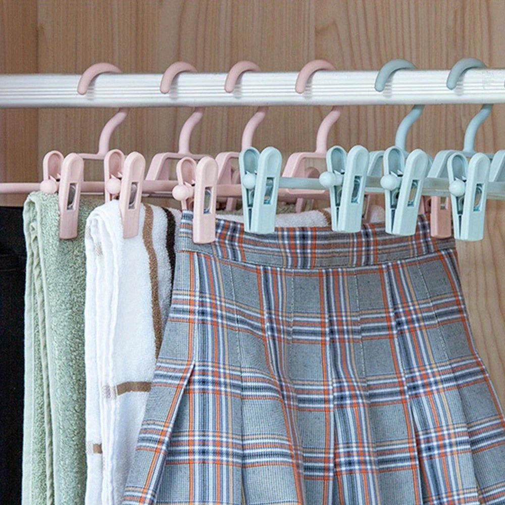Creative Closet Clothes Clip Space saving Non slip Hanging Hanger