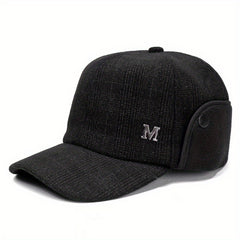 Winter Thickened Warm Baseball Cap Men's Ear Protection Outdoor Cap