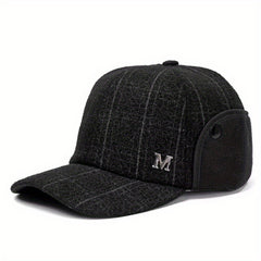 Winter Thickened Warm Baseball Cap Men's Ear Protection Outdoor Cap