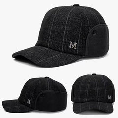 Winter Thickened Warm Baseball Cap Men's Ear Protection Outdoor Cap