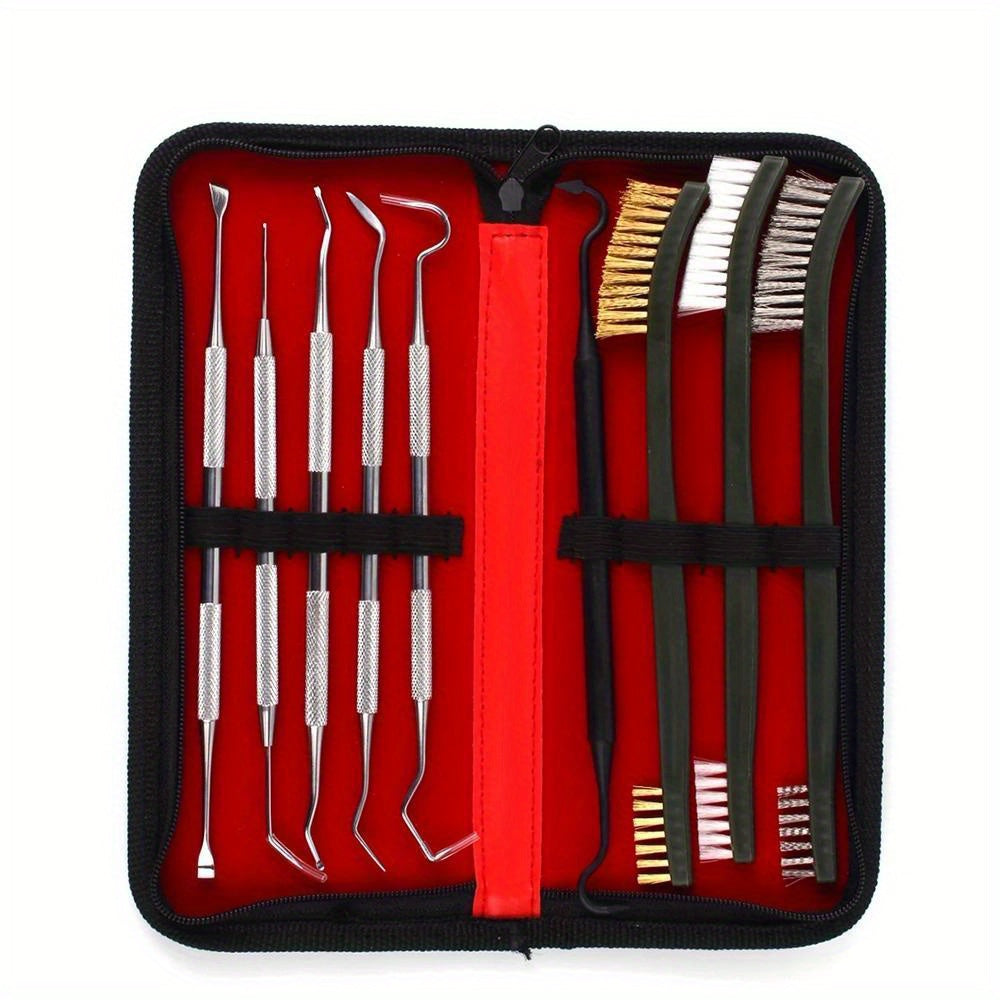 9pcs Heavy Duty Cleaning Kit Universal Brush Set