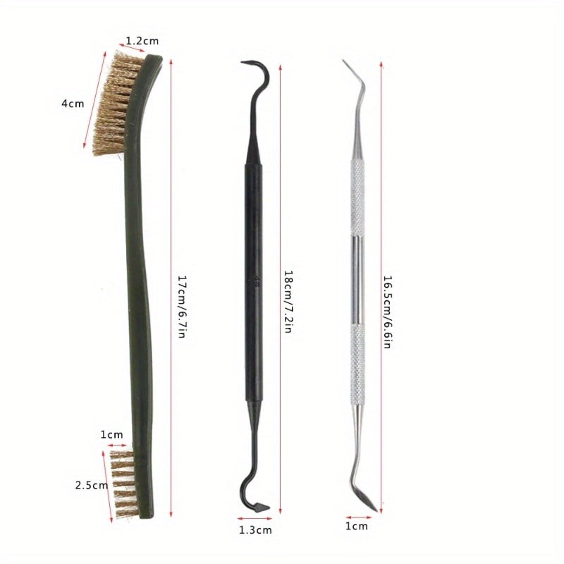 9pcs Heavy Duty Cleaning Kit Universal Brush Set