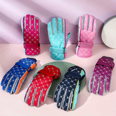 Children's Winter Skiing Warm Gloves, Windproof & Coldproof