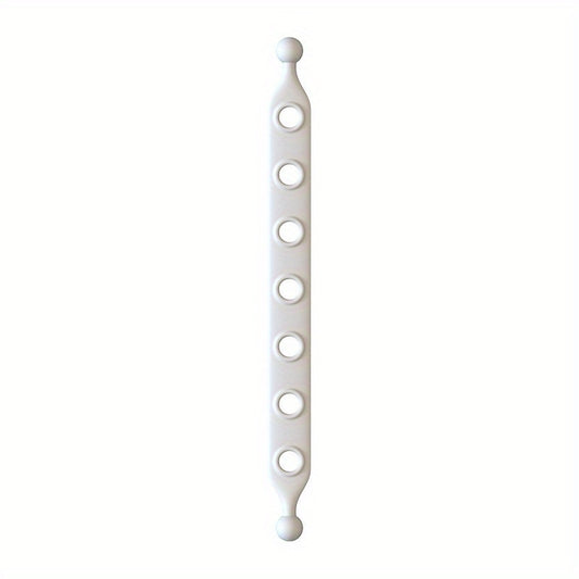 2pcs Foldable Plastic Clothes Hangers Windproof Buckles Durable Clothes Racks