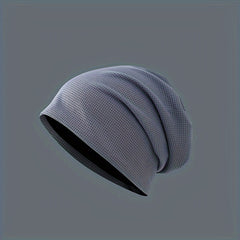Windproof Winter Slouchy Beanie Hat Solid Street Casual Warm Cap