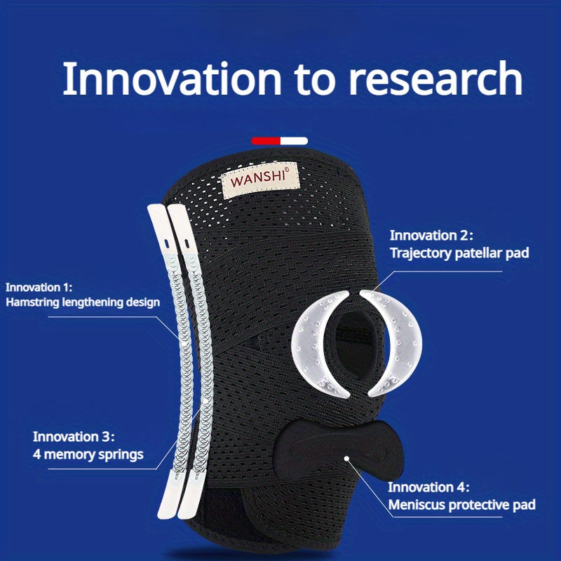 Breathable Latex Knee Pad Ligament Injury Protection Meniscus Strap