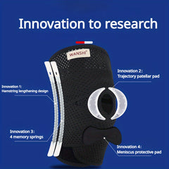 Breathable Latex Knee Pad Ligament Injury Protection Meniscus Strap