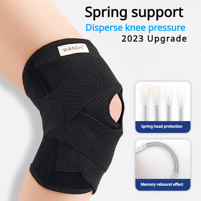 Breathable Latex Knee Pad Ligament Injury Protection Meniscus Strap