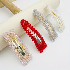 4pcs Small Hair Clip Hairpin Headwear