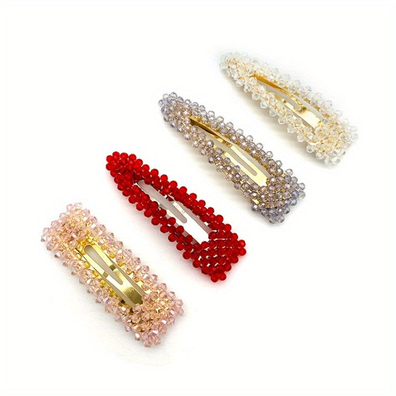 4pcs Small Hair Clip Hairpin Headwear