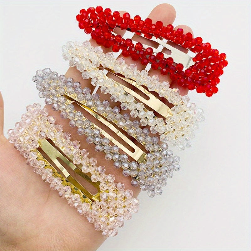 4pcs Small Hair Clip Hairpin Headwear