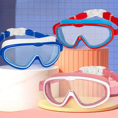 Large Frame Anti-fog Swimming Goggles with High Definition - Underwater Gear