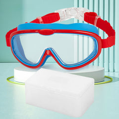 Large Frame Anti-fog Swimming Goggles with High Definition - Underwater Gear