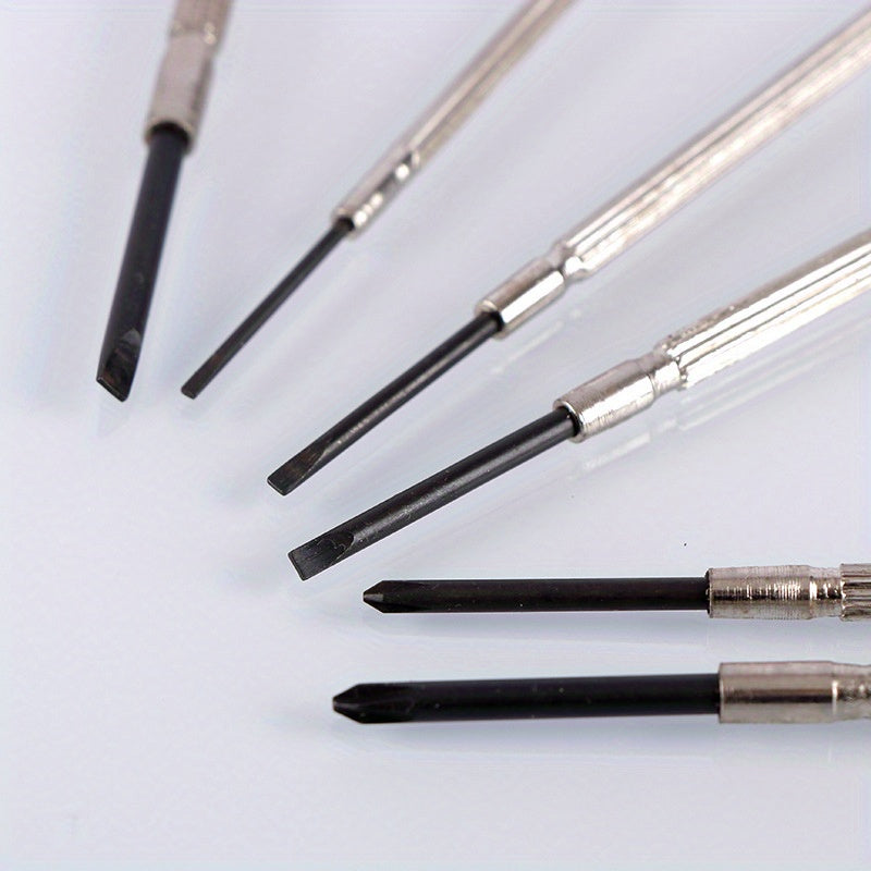 6pcs Metal Screwdrivers Set Precision Repair Tools