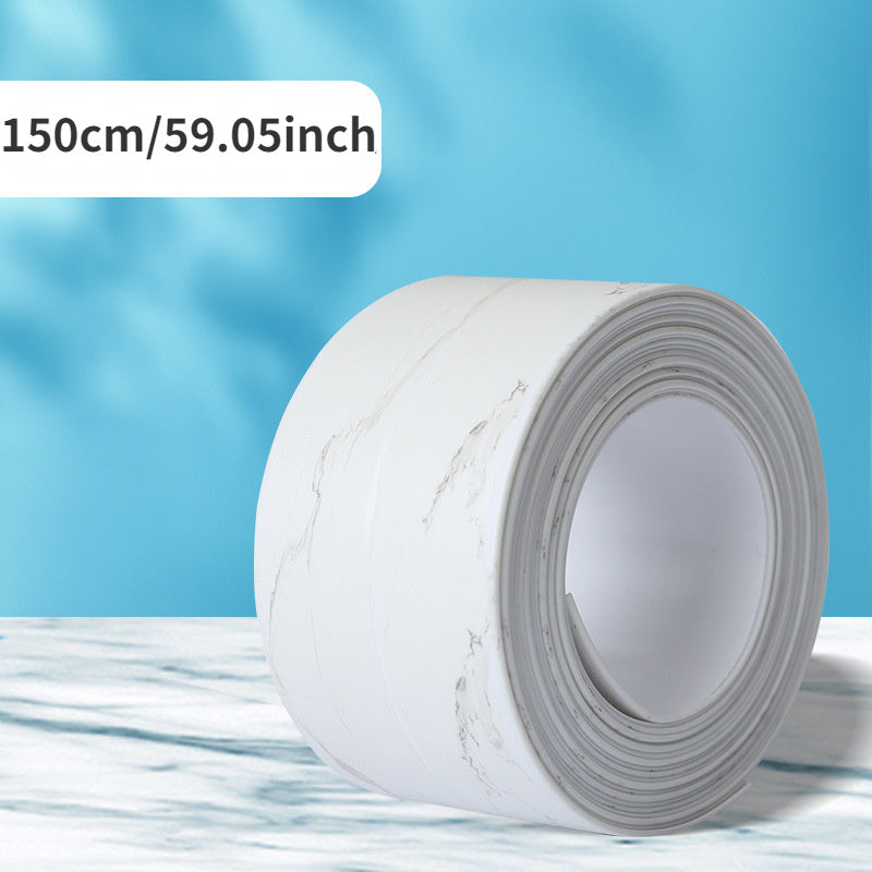 PVC Waterproof Toilet Caulk Strip Self Adhesive Tub Sealing Tape