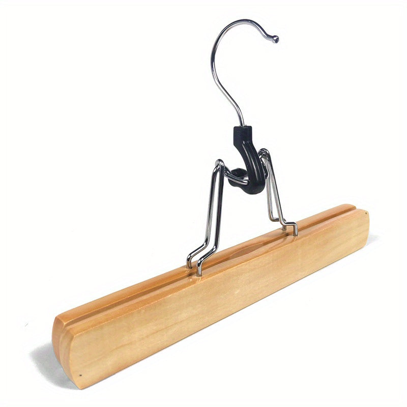 Non-slip Wooden Skirt Storage Rack Pants Hanger