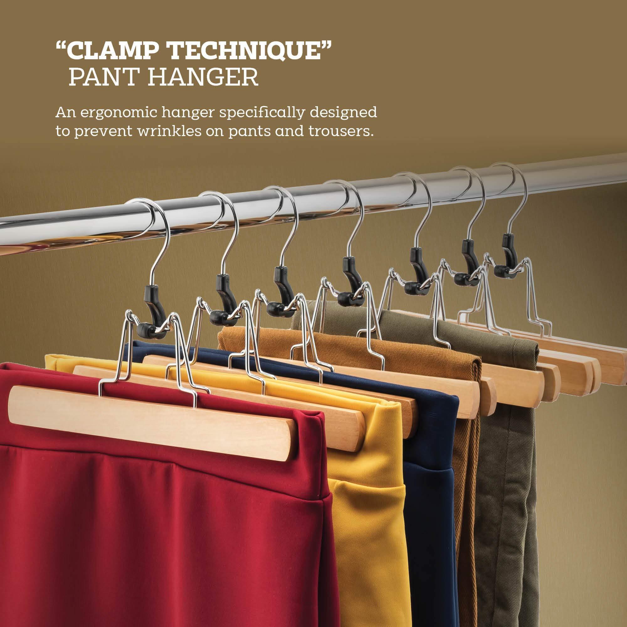 Non-slip Wooden Skirt Storage Rack Pants Hanger