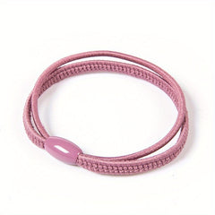 5pcs High Elastic Hair Rope Style Hair Ring Kids Hair Ties Random