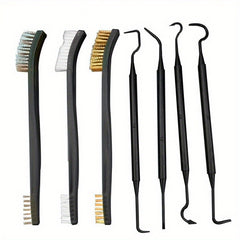 Heavy Duty Steel Wire Brush & Nylon Pick Set